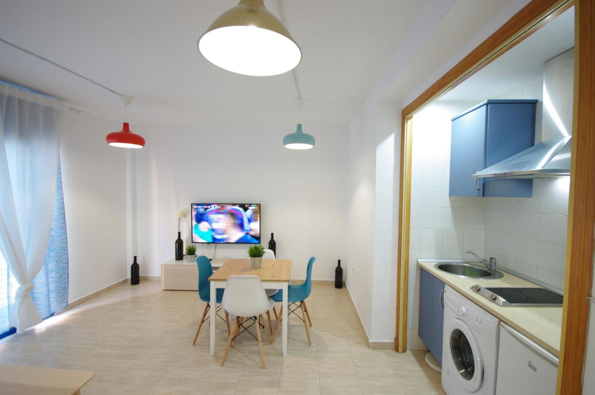 Ferienwohnung Livingtarifa Lances Blue Exterior foto